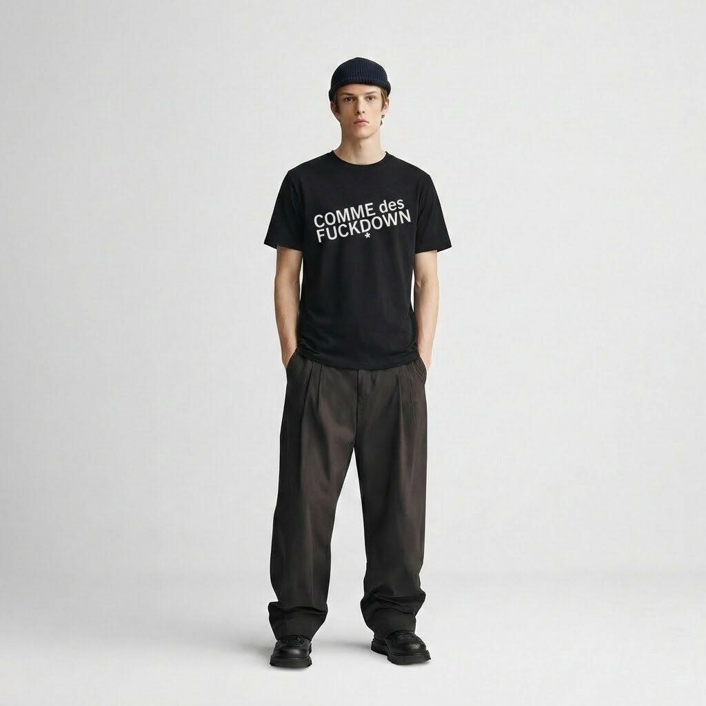 Футболка Comme des Fuckdown Logo