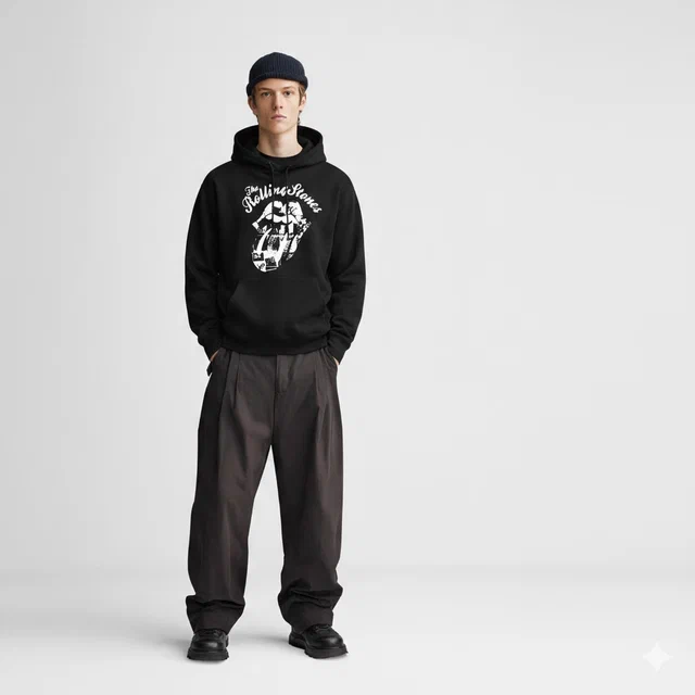 Худи Rolling Stones Big Logo Pullover