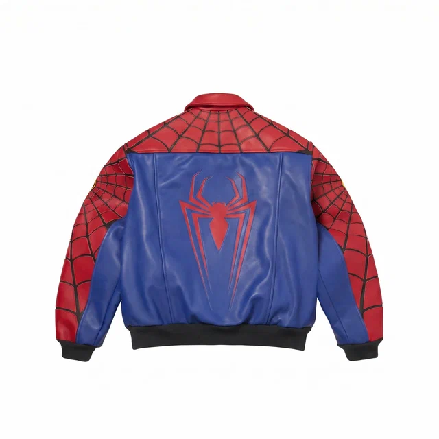 Куртка Supreme x Vanson Leathers Spider-Man Jacket